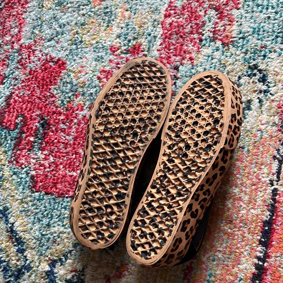 RARE limited edition custom old skool leopard vans size 8 - Picture 6 of 12